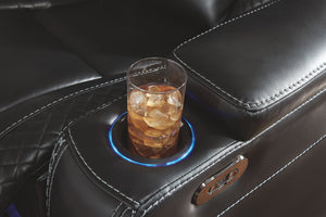 Party Time - Midnight - 2 Pc. - Power Sofa