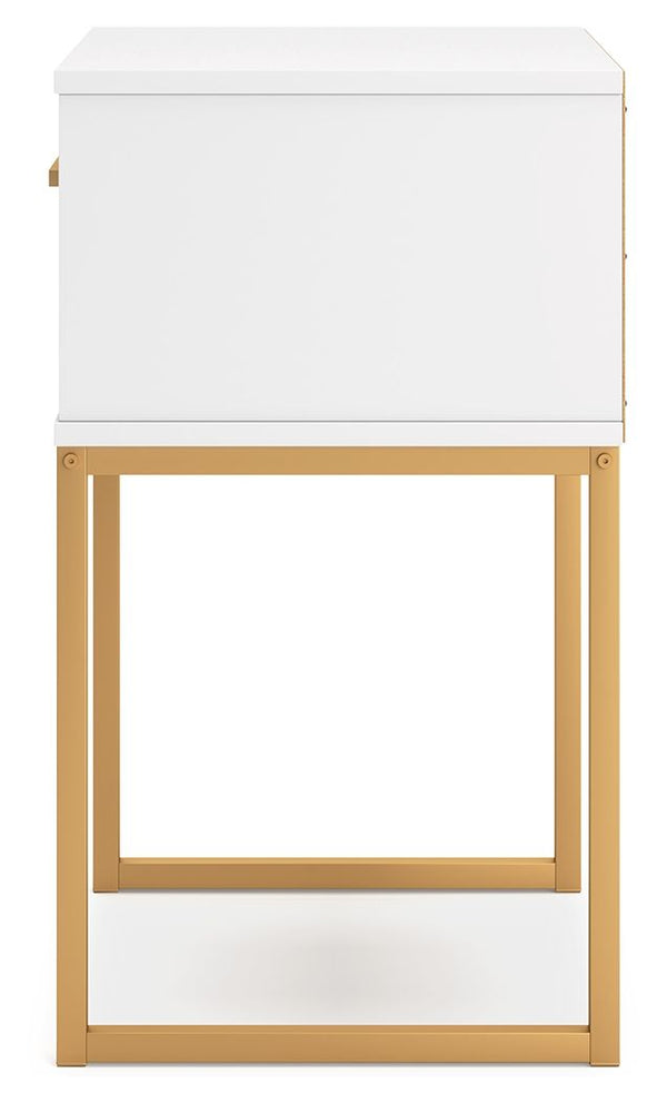 Socalle - Two-Tone - One Drawer Night Stand