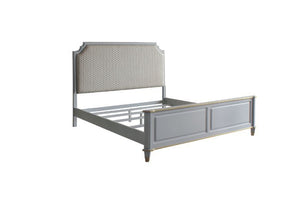Timeless classic design, this House Marchese bedroom set will instantly transform the interior to create a statement. Supremely contemporary, the headboard is upholstered with quality faux leather with cohesive features which will pulls the entire design 