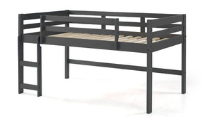 Lara - Twin Loft Bed - Gray Finish