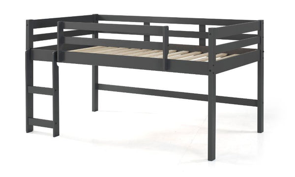 Lara - Twin Loft Bed - Gray Finish