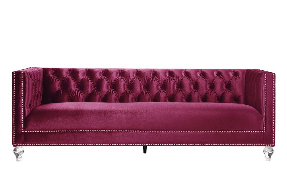 Heibero - Sofa - Purple - 89-"