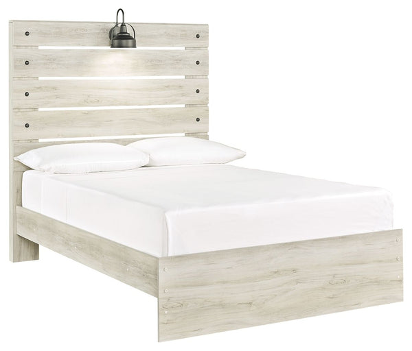 Cambeck - Whitewash - Full Panel Bed