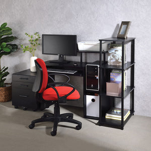 Lyphre - Desk - Black Finish
