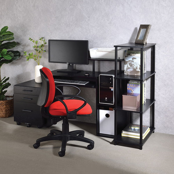 Lyphre - Desk - Black Finish