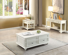 Asssambled, Rectangular Coffee Table w/Lift Top w/2 Drw Wooden Case Frame: Trim Molding Fronts, Poplar & Melamine Wooden Bun Round Leg: KD Drawer: GLIDE Center Wood (2/3 Ext), DT Not Included, Felt-Lined Drawer, Safety Lock Included Q&A] Lift Opens up and