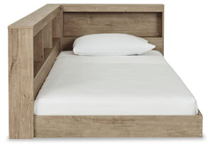  Twin Bookcase Storage Bed