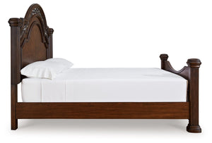 Lavinton - Brown - King Poster Bed