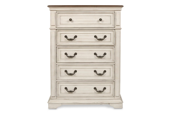  a testament to real wood craftsmanship with solid poplar and oak veneer for enduring durability. The heirloom finish