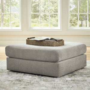  oversized shape of this ottoman makes it fully lounge-ready. Itâ€™s an open invitation to prop up your feet and relax. Whether paired with a sofa