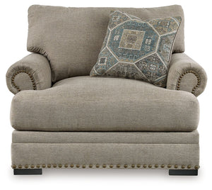  roll arms and nailhead accents. Enjoy optimal coziness as you nestle into luxurious soft upholstery and feather-blend 
