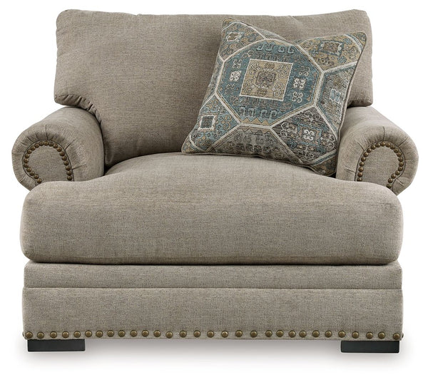  roll arms and nailhead accents. Enjoy optimal coziness as you nestle into luxurious soft upholstery and feather-blend 