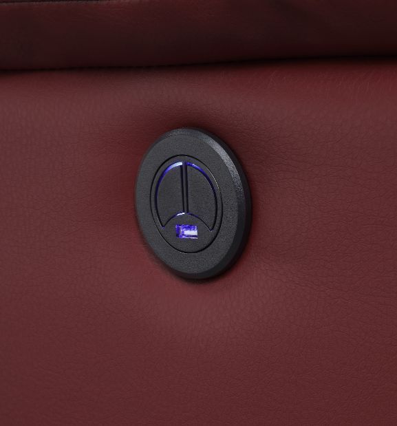  soft to the touch while the reclining footrests offer full leg supp