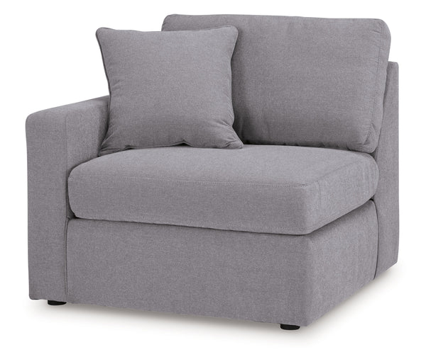 Modmax - Granite - 4-Piece Sectional With Raf Corner Chaise