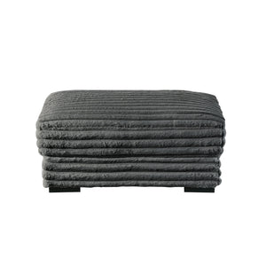  offering both style and functionality. Crafted from 100% charcoal gray polyester fabric with a plush