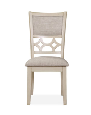 Mitchell - 5 Piece Dining Set - Bisque / Brown