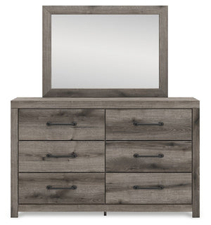 Graystorm - Brown Gray - Dresser And Mirror