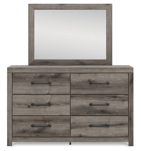 Graystorm - Brown Gray - Dresser And Mirror