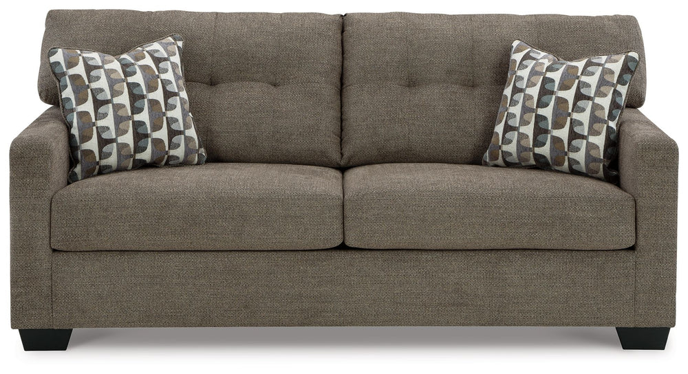 Reliable comfort, reimagined. Suitable for a variety of spaces, this sofa invites you to say hello to approachable, everyday style. It expertly balances classic details, like a tufted back, with a contemporary structure. Satisfyingly soft, multi-hued upho