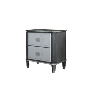  each piece of this House Beatrice bedroom set is richly textured. Featuring a striking two-toned finish