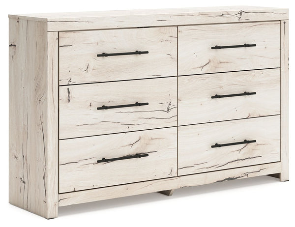 A fresh take on country living, this dresser strikes the perfect balance between farmhouse and contemporary. Its rustic white finish and replicated reclaimed oak grain merge effortlessly with the clean-lined look we love today. Spacious drawers help you k