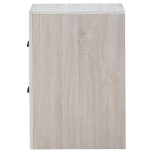 Brantford - 2-Drawer Nightstand - Coastal White