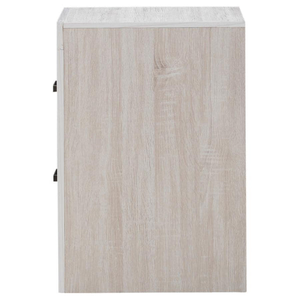 Brantford - 2-Drawer Nightstand - Coastal White