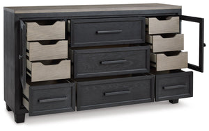 Foyland - Black / Brown - Dresser