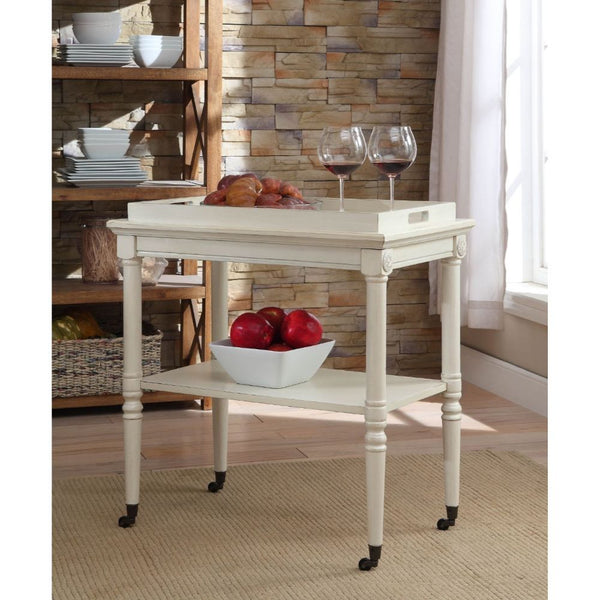Frisco Tray Table - Antique White