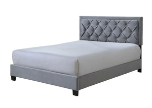 Danzy - King Bed - Pearl Silver