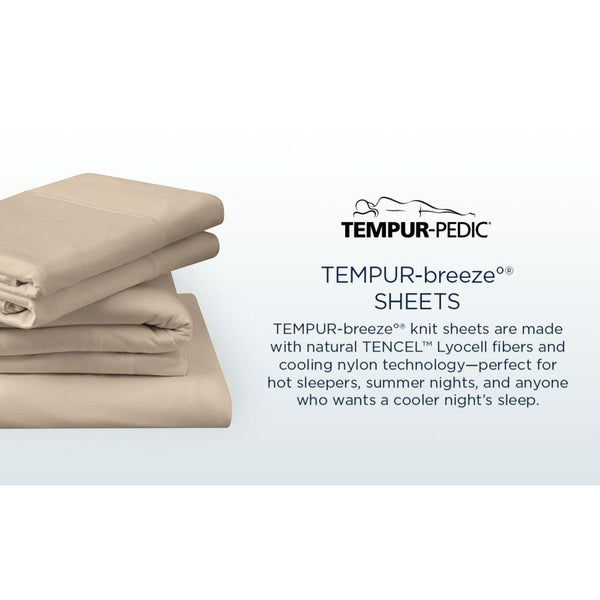  our knit Breeze° sheets are cool to the touch and perfect for hot sleepers