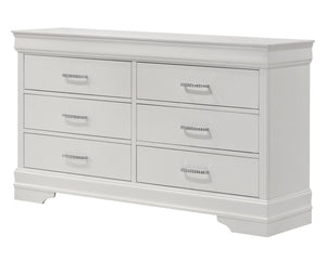 Amalia - King 4 Piece Bedroom Set - White