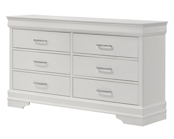 Amalia - Queen 4 Piece Bedroom Set - White