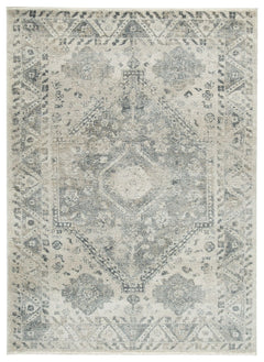 This Persian style medallion accent rug rolls out traditional style with a fresh perspective. Muted palette is easy on the eyes. Plush pile is heavenly underfoot.<br/><br/><b>Product Features</b><ul><li>Made of polypropylene</li><li>Machine woven</li><li>