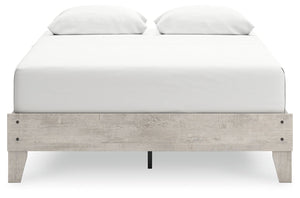 Shawburn - Whitewash - Platform Queen Bed