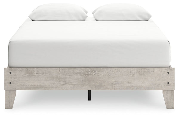 Shawburn - Whitewash - Platform Queen Bed