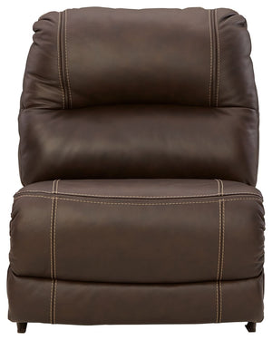 Dunleith - Chocolate - Armless Chair