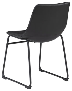 Centiar - Black - Dining UPH Side Chair (Set of 2)