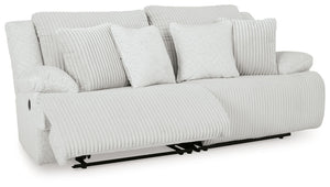 Top Tier - Alloy - 2-Piece Reclining Sectional Loveseat