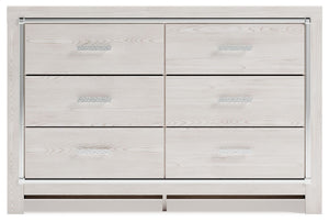 Altyra - White - Six Drawer Dresser