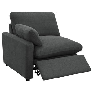 Collins - Modular Power Sofa - Dark Gray