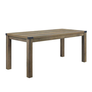 Designed in a Parsons-style silhouette, with harmonious and clean, square lines, the Abiram dining table also boasts small-space sensibility. The generous surface, yet slimmer frame of this table lets it double as a dining table or versatile work-from-hom