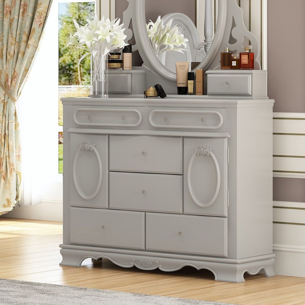 Flora - Dresser - Gray
