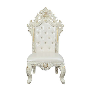  the Adara dining table is designed after the elaborate Rococo style. The single pedestal base is elaborate and commands the attention of everyone. Leave guests stunned with its beauty. Floral and leaf motives make up the c