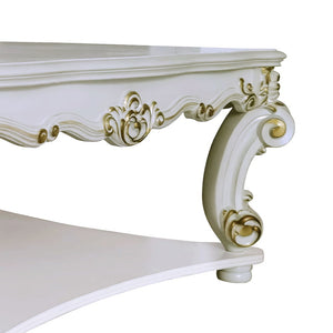 Vendome - Square Coffee Table - Antique Pearl