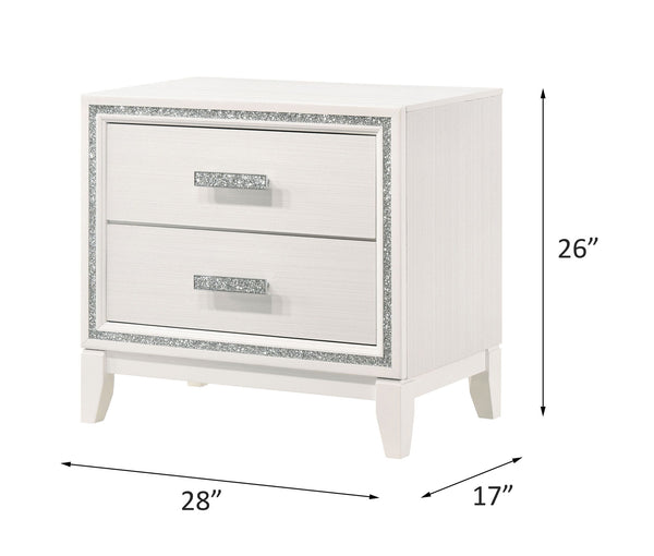 Haiden - Nightstand - White Finish