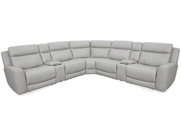  designed with relaxation in mind. Calgary features power recline and headrest controls