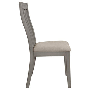 Nogales - Wood Dining Side Chair (Set of 2) - Coastal Gray