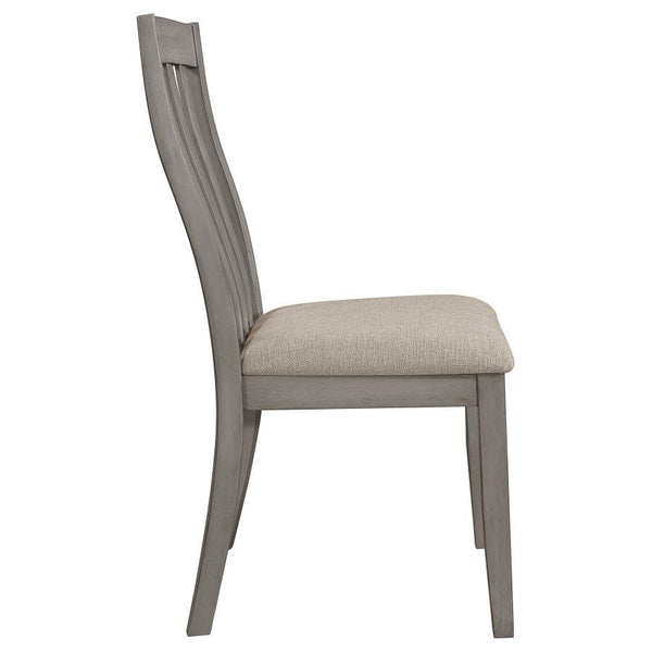Nogales - Wood Dining Side Chair (Set of 2) - Coastal Gray