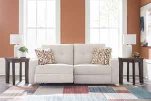 Danum - Stone - 2 Seat Reclining Sofa